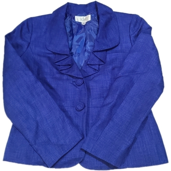 Le Suit | Vintage Blue Blazer - Picture 3 of 8